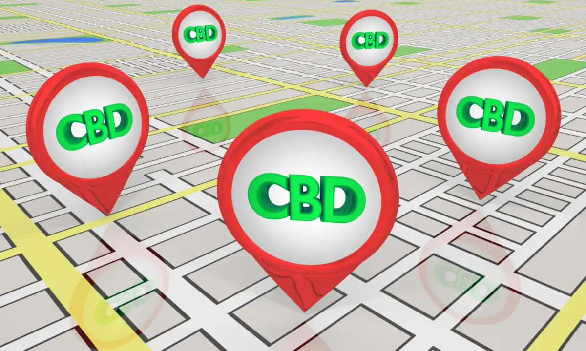 Map of dispensaries