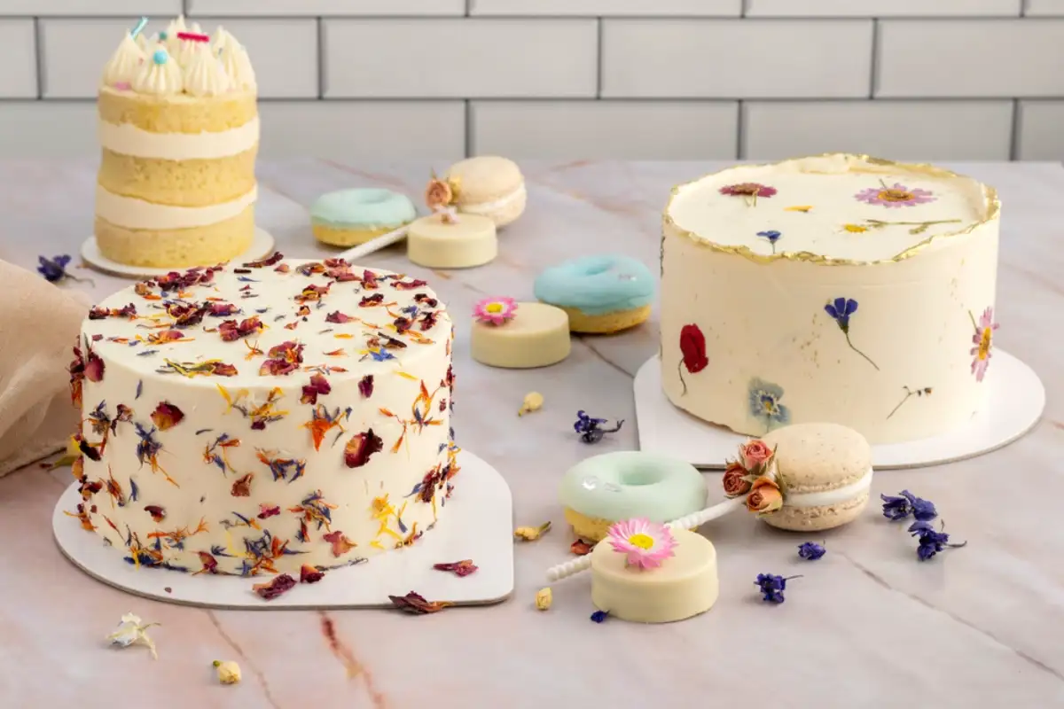 Sweet products of fine pastry