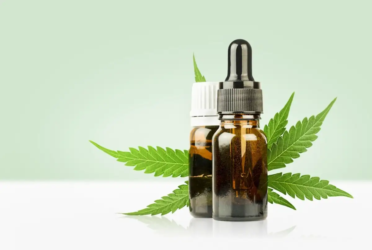 THC with green background