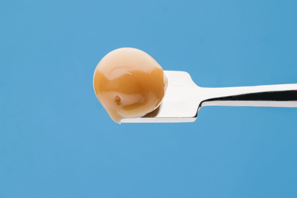 Cannabis Concentrates On A Metal Tool