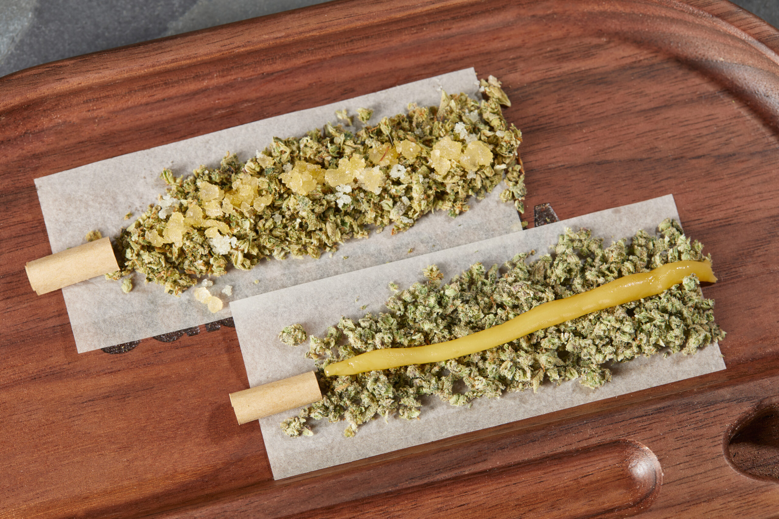 What are the different types of pre-roll joints?